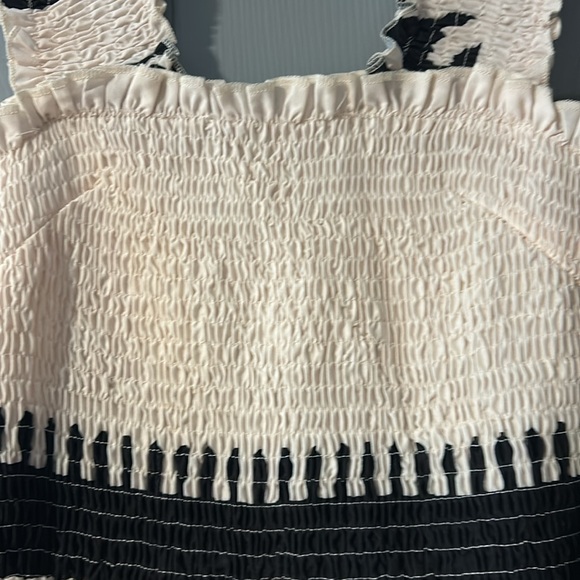 Spring summer dress with plastic straps - Picture 4 of 4